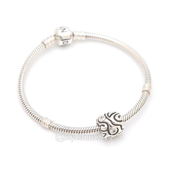 Authentic PANDORA Sparkling Frills Daydream Charm - Picture 5 of 11